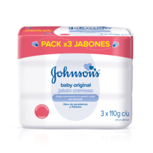 JOHNSON’S® baby jabón en barra original